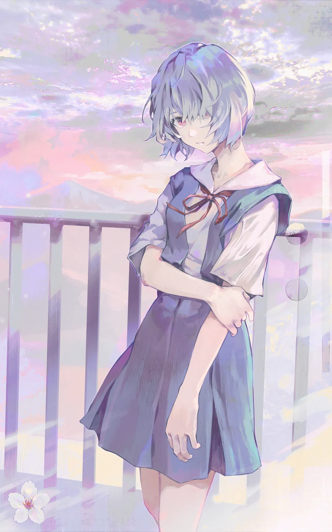 Mobile background image of the blog