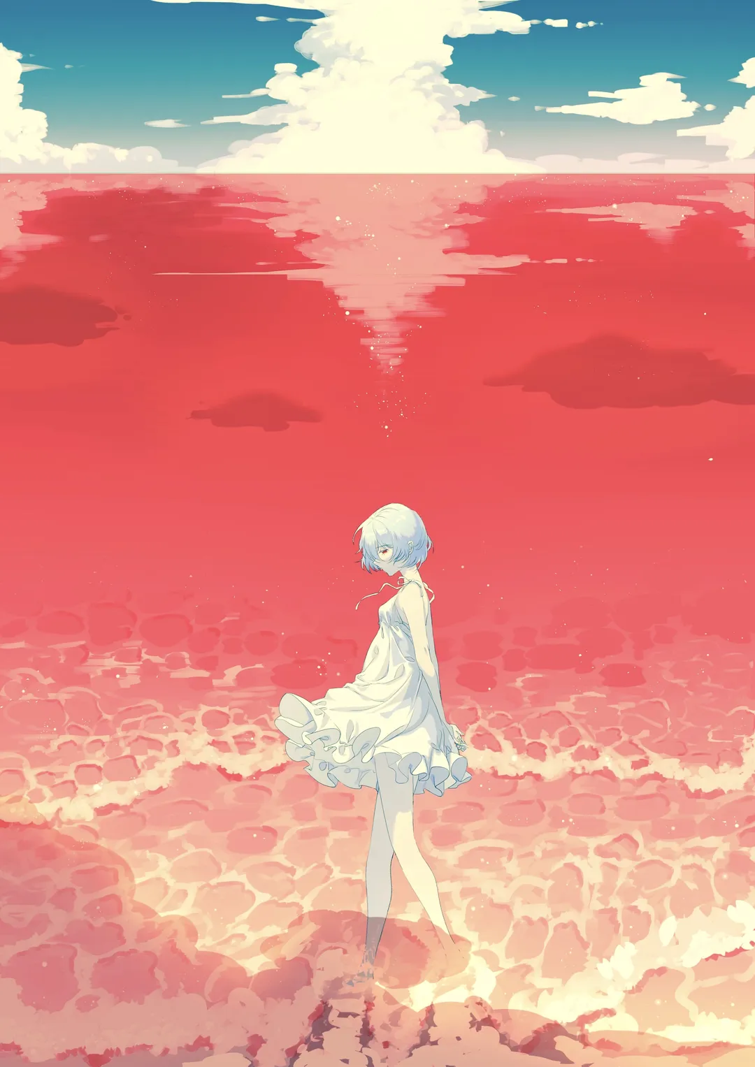 Mobile background image of the blog