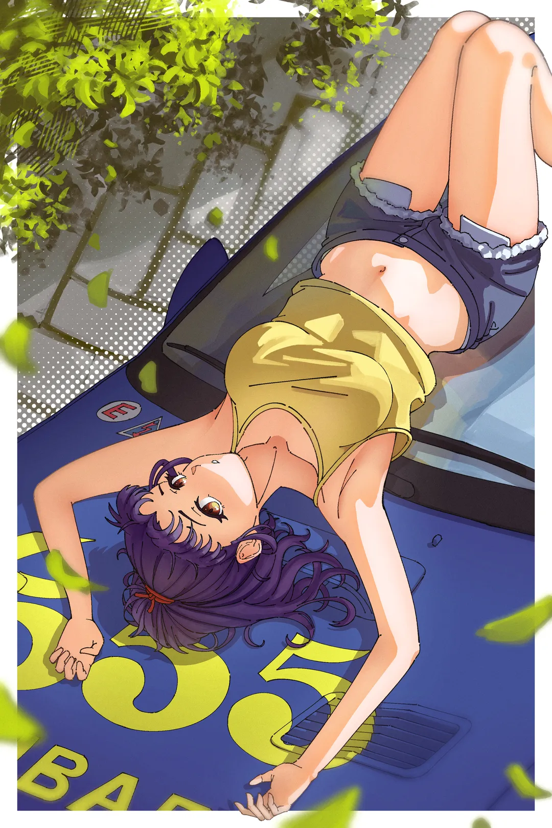 Mobile background image of the blog
